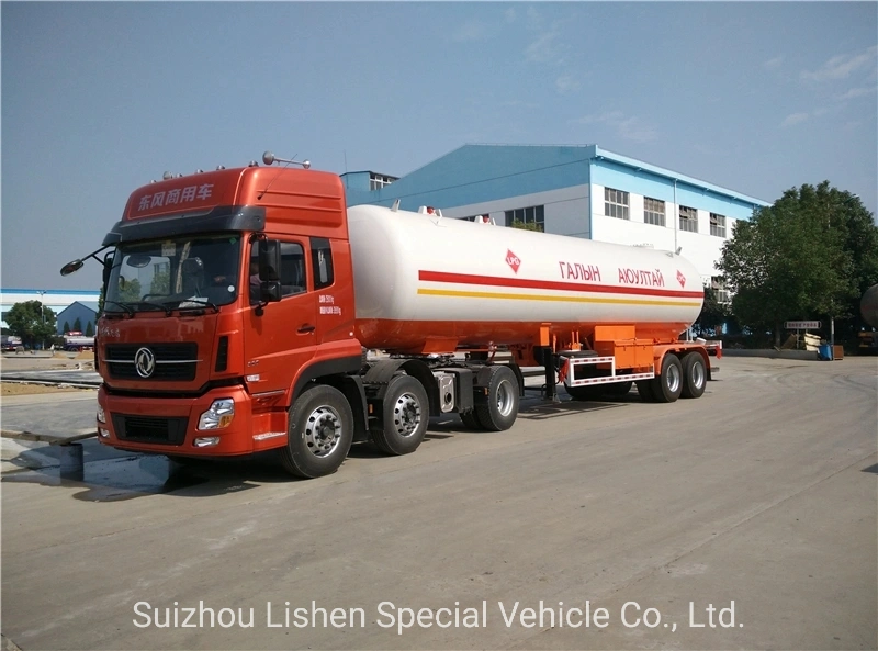 2 Axles 40000L Gas LPG Tank Semi Trailer