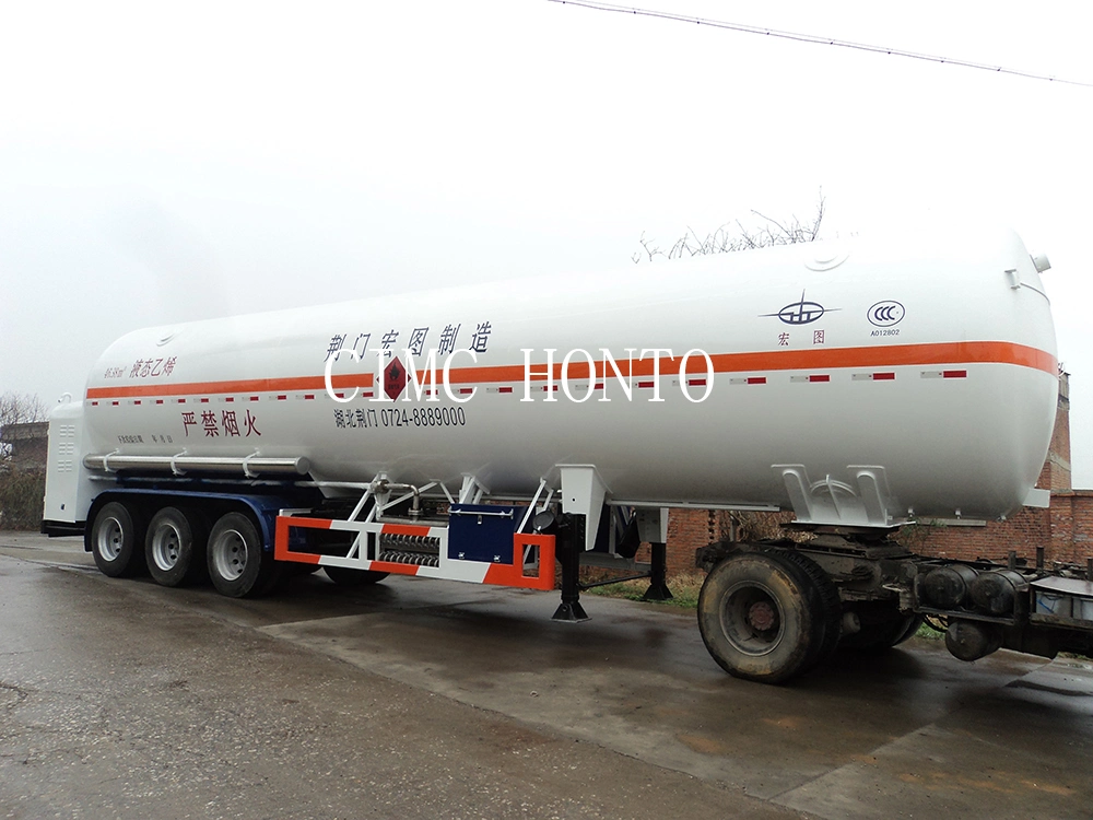 Liquid CO2 Tanker Semi Trailer