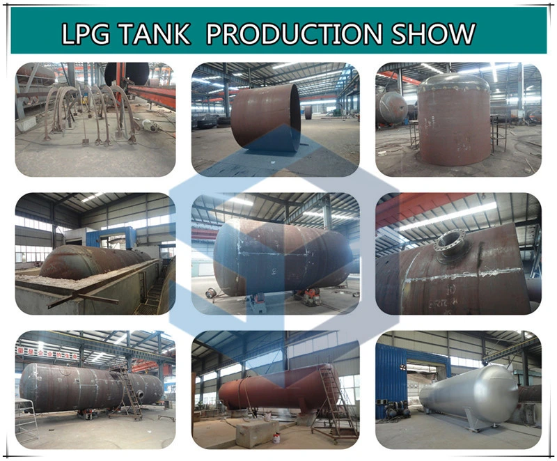 40000-60000 Litres 30mt 3 Axle LPG Propane Tank 30tons 60m3 LPG Gas Trailer