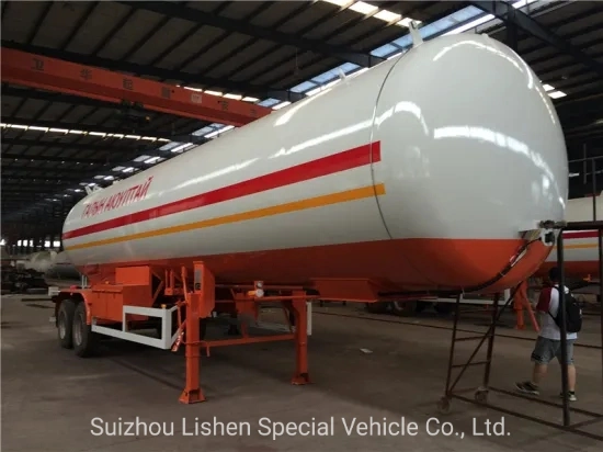 2 Axles 40000L Gas LPG Tank Semi Trailer