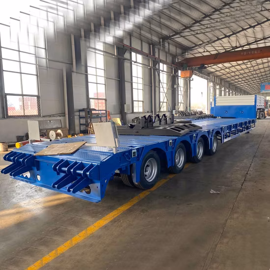Venda imperdível ce feito na china preço de alta qualidade barato 3 eixos pesados ​​de reboque de cama baixa semi-reboques/reboque de caminhão/semi-reboque/reboque
