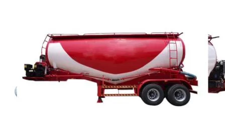 Semi-reboque de caminhão-tanque de cimento a granel de alta qualidade para mercadorias em pó a granel à venda